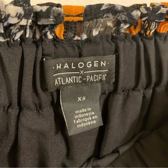 Halogen x Atlantic Pacific Crinkle Pleat Midi Skirt, Size XS - Picture 12 of 13